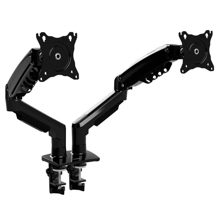 Invision MX400 Suporte para monitor de braço duplo para ecrãs de 19 a 32 polegadas VESA de 75/100 mm