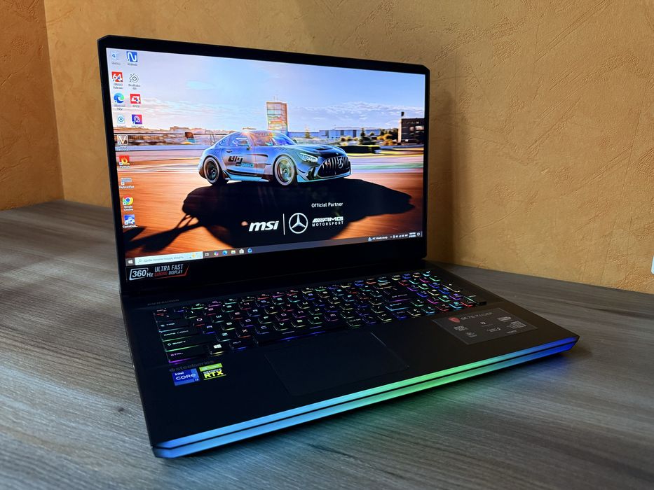 ТОП Ігровий 17.3 360hz MSI Raider GE76(Core i7/RTX3080 16GB/1TB/32GB)