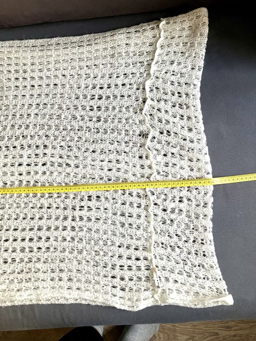 Komin ażurowy, kremowy, House