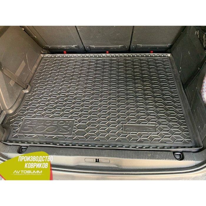Коврик в Багажник Peugeot 208_301_308_307_3008_4008_Partner_5008_108_