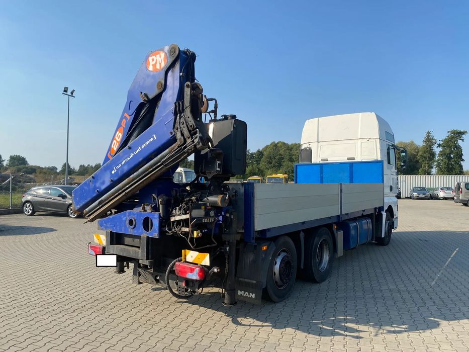 MAN TGA 26-463  silnik po remancie ,8 ton - Hds PM26 - 2009r , scanreco