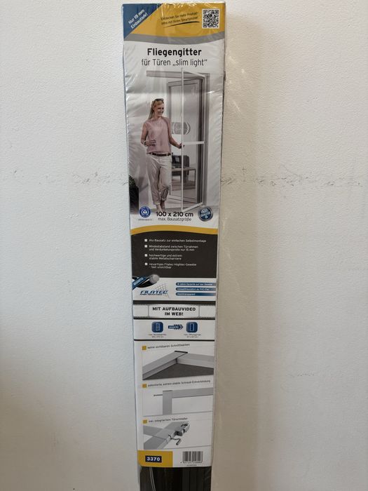 Moskitiera 100x210 ANTRACYT drzwi balkonowe