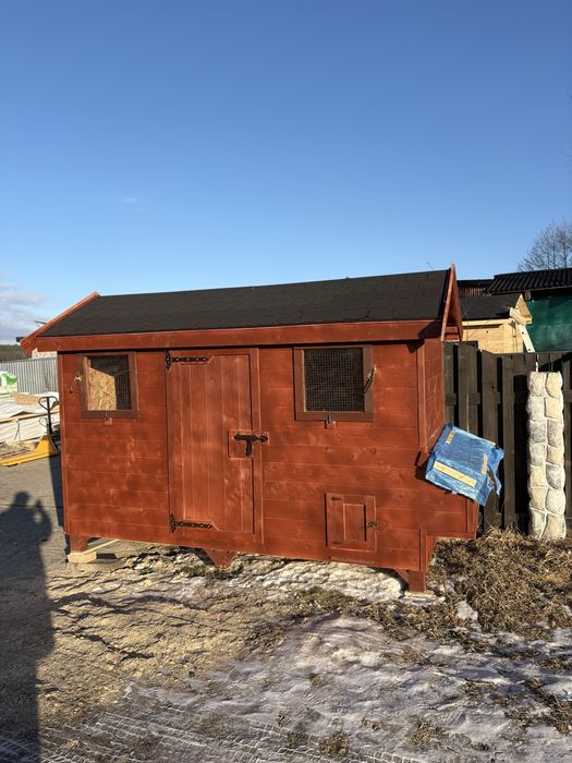 Kurnik ocieplony/nieocieplony  – solidna konstrukcja