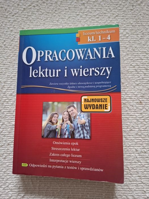 Opracowania lektur i wierszy