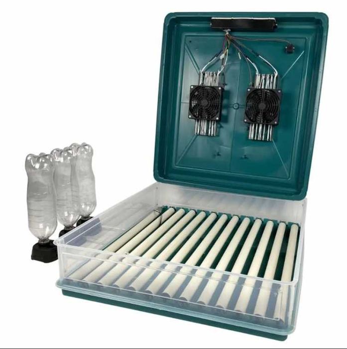 Інкубатор автоматичний на 70 яєць  (220/12В) з цифровим контроллером