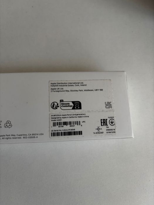 Apple Pencil ( 2 generacja)