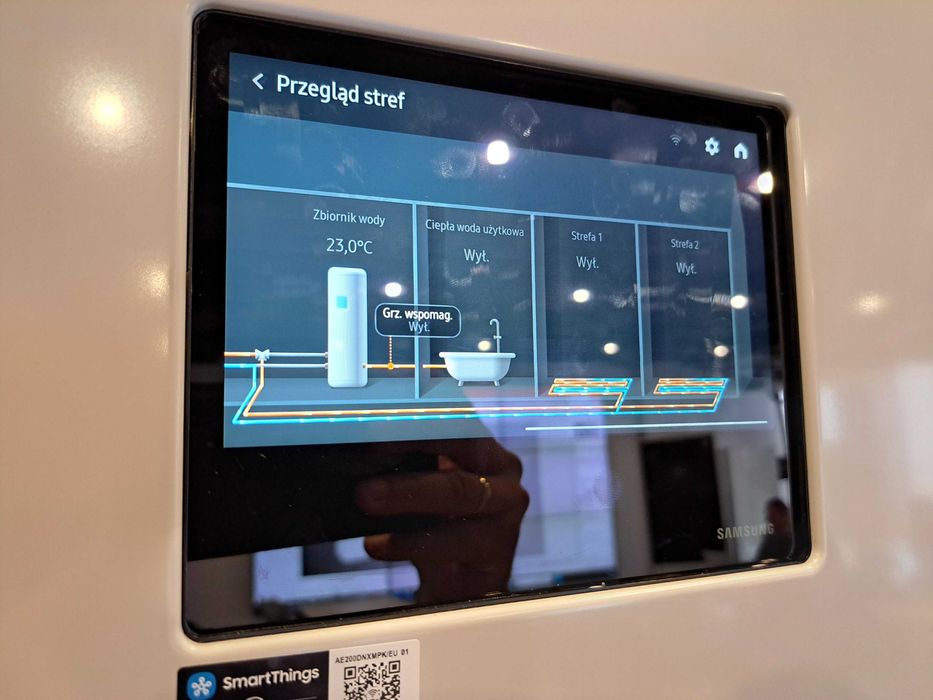 Pompa ciepła Samsung 3F 9kW EHS AI home hydrobox autoryzowany instalat