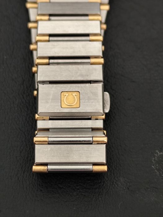 Relógio Omega Constellation Homem Ouro 18K/aço.TOTALMENTE POLIDO 26/07/2026(300 euros)