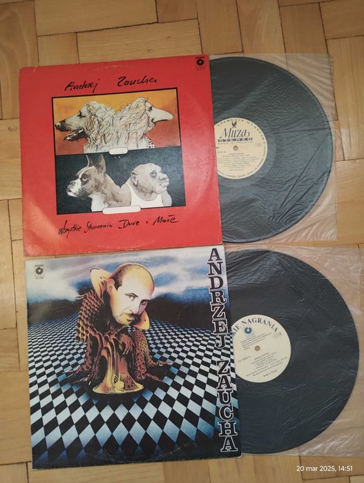 Andrzej Zaucha - dwa winyle jak nowe