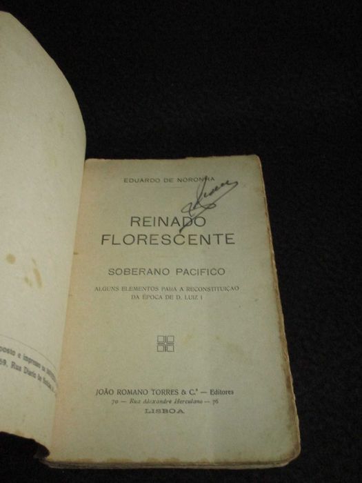 Livro Reinado Florescente Eduardo de Noronha