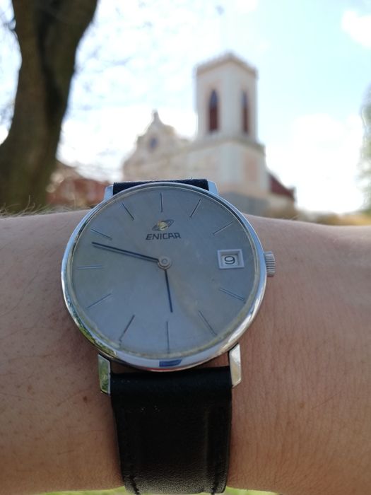 Zegarek Enicar cały w oryginale Sprawdź pozostałe zegarki.