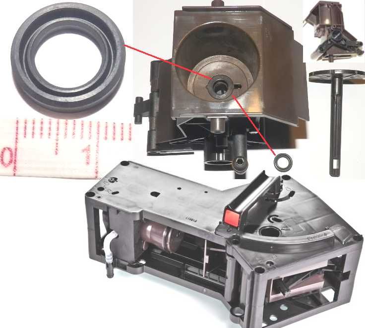 Zestaw uszczelki smar ekspres Siemens Bosch Nivona Melitta Miele Rotel