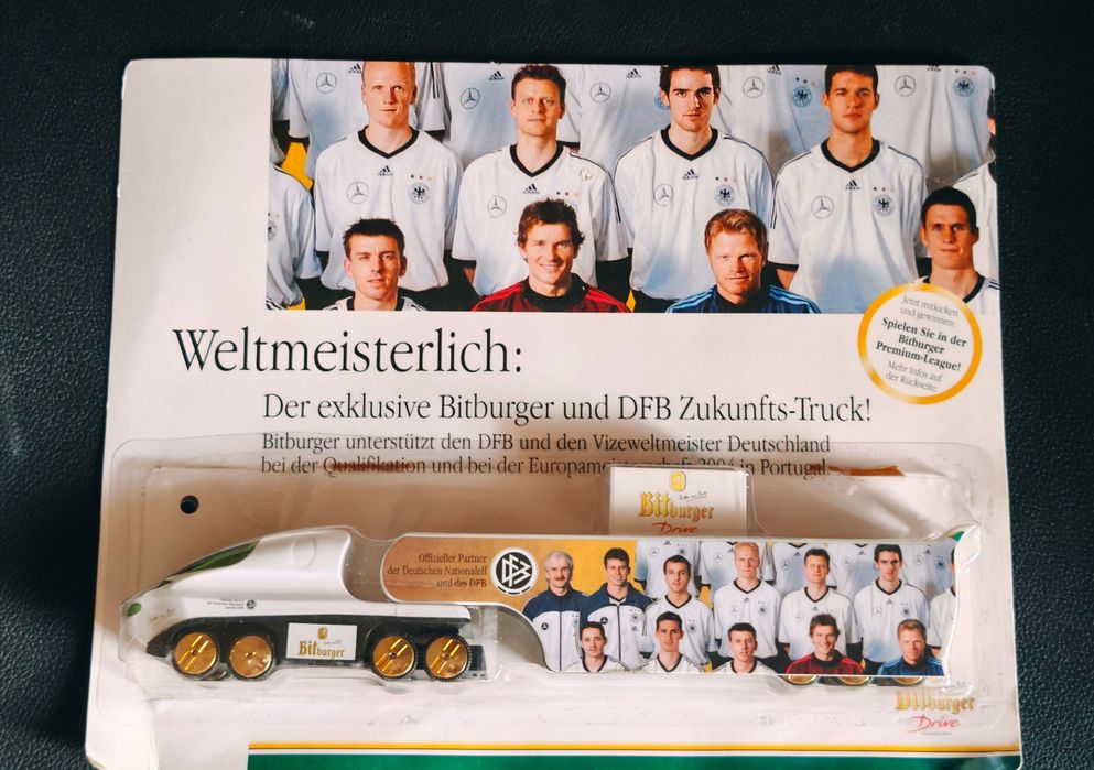 Ciężarówka ME 2004 Bitburger DFB Grell 1:87