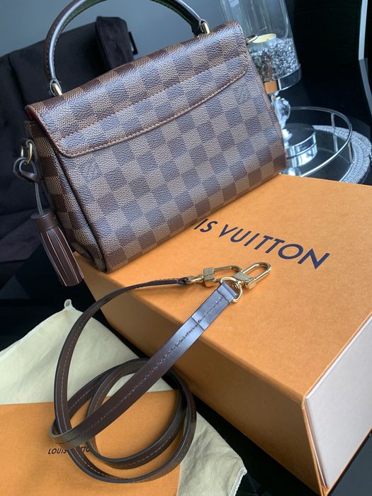 Torebka Louis vuitton croisette damier ebene