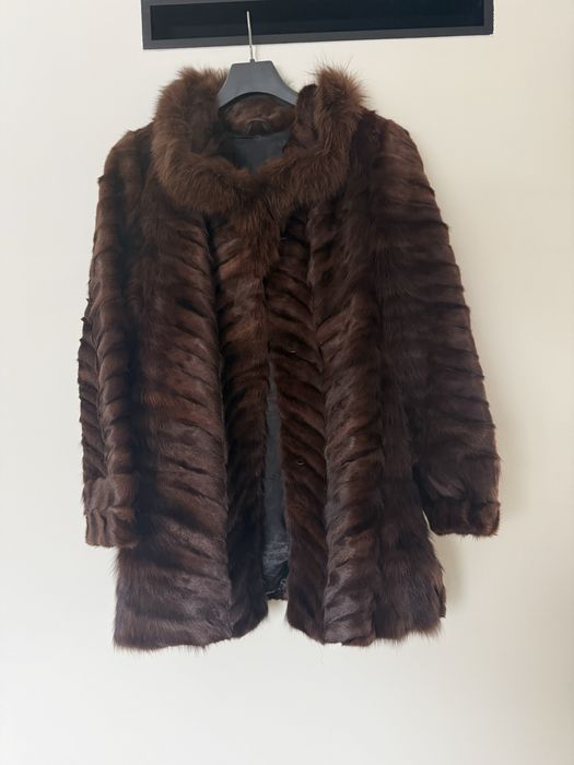 Poekne futro natutalne - lis strzyzony