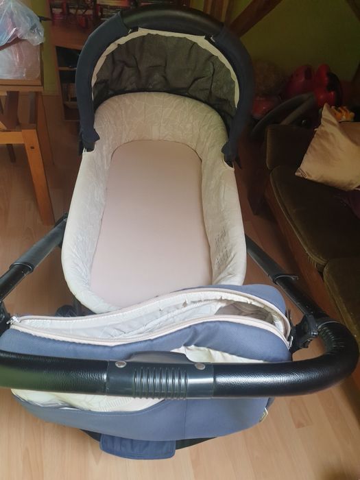 Wózek xlander plus foteliki z bazą