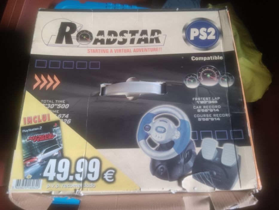 Volante playstation 2