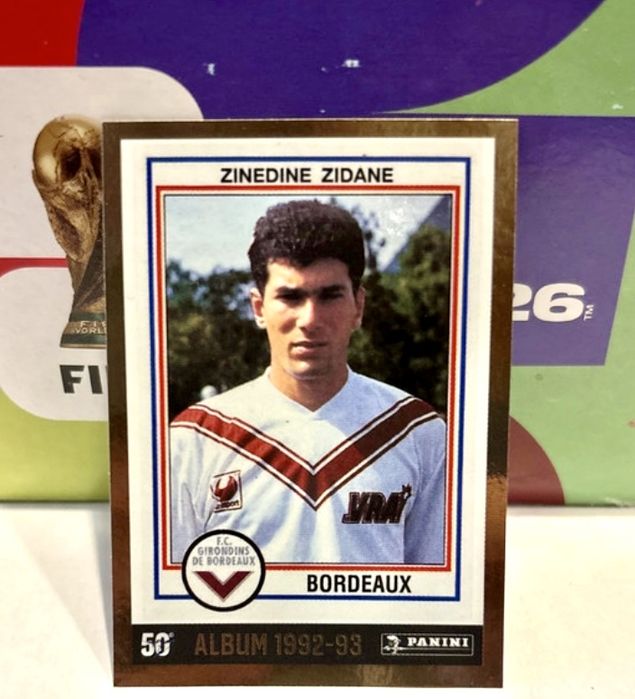 Cromos raros rookies Lloris,Evra ,2x Zidane ,otimó estado