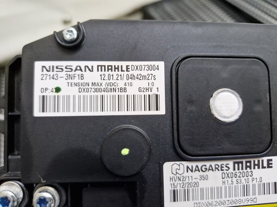 Хітер сухий фен електронагрівач моторчик пічки резистор Nissan Leaf