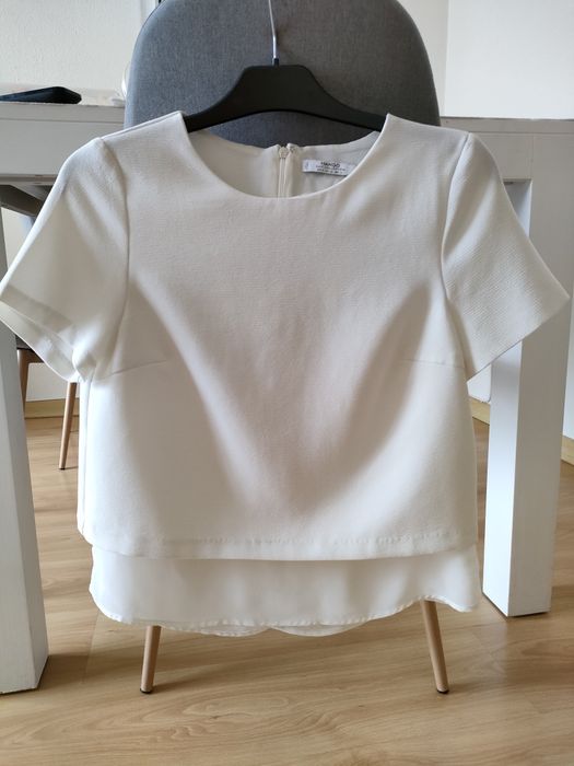 Camisa branca Mango (usada)