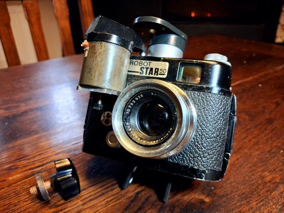 UNIKAT ! Hit szpiegowski aparat "ROBOT STAR 50" 1960-62 NRD Stasi MfS