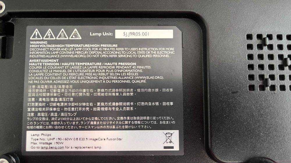 Projetor Benq como novo