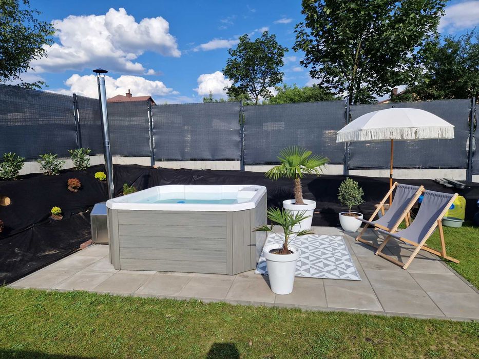 Jacuzzi jakuzzi balia basen hydromasaż gorąca beczka transport GRATIS