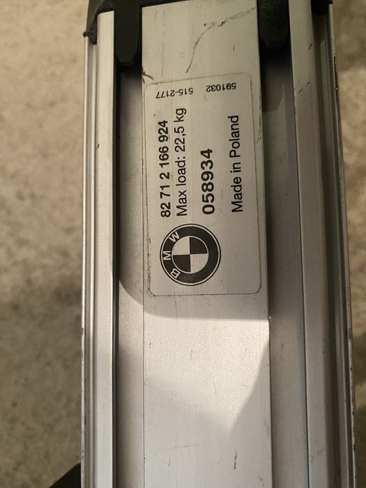 Belki i stojaki rowerowe bagżnika dachowego BMW X5