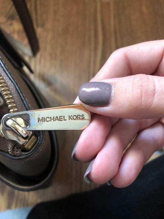 Michael Kors szara torebka shopperka oryginał