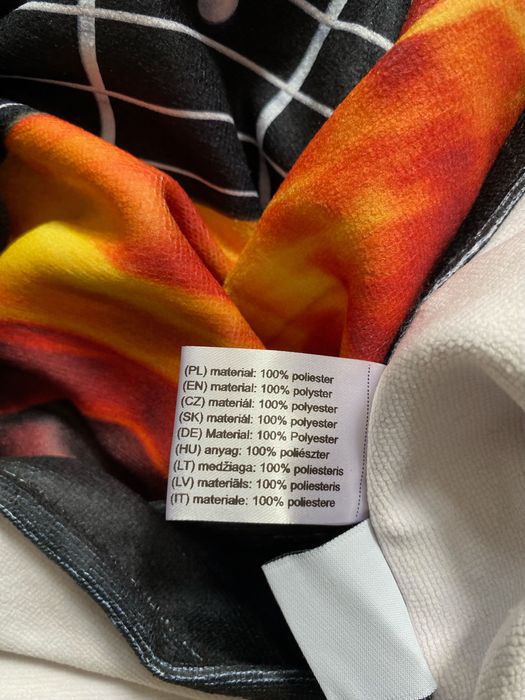 Ręcznik plażowy w kształcie gitary elektrycznej