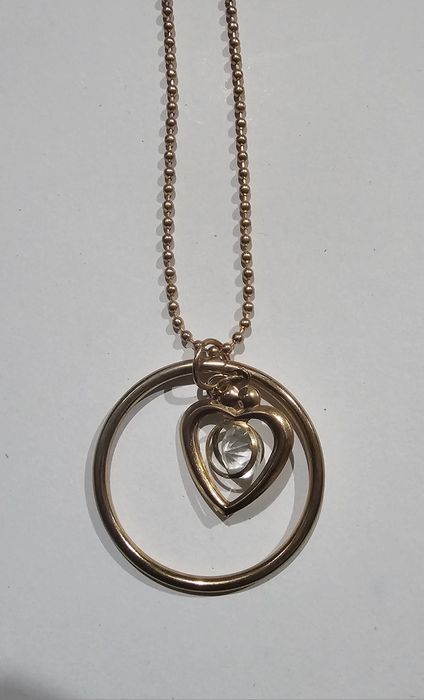 Elegancki Naszyjnik zloty