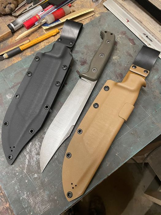 Nóż Bowie bushcraft survival