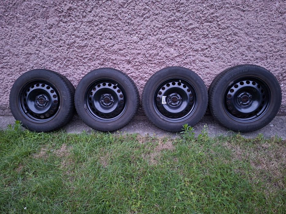 Koła 16 5x105 opel, opony wielosezonowe michelin  z czujnikami tpms
