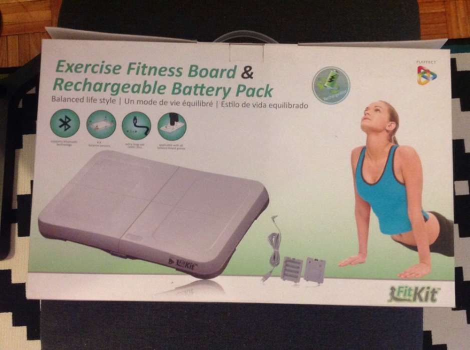 Wii fit placa para jogo e exercícios fisicos na wii