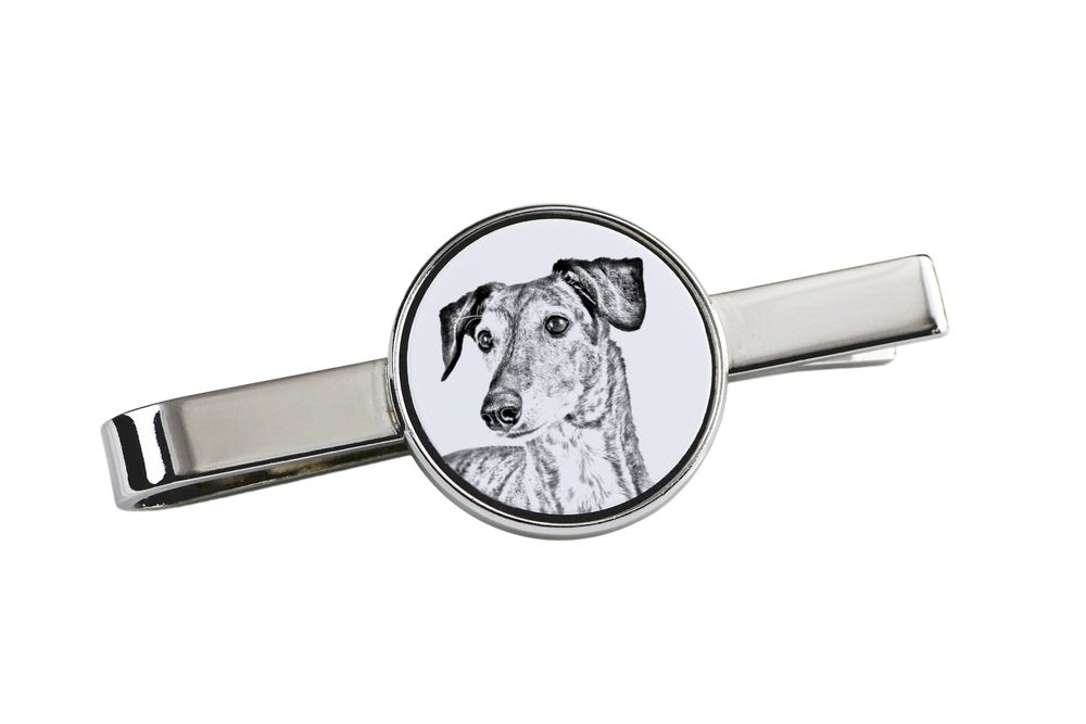 Chart perski, Saluki spinka do krawatu z psem Art-Dog