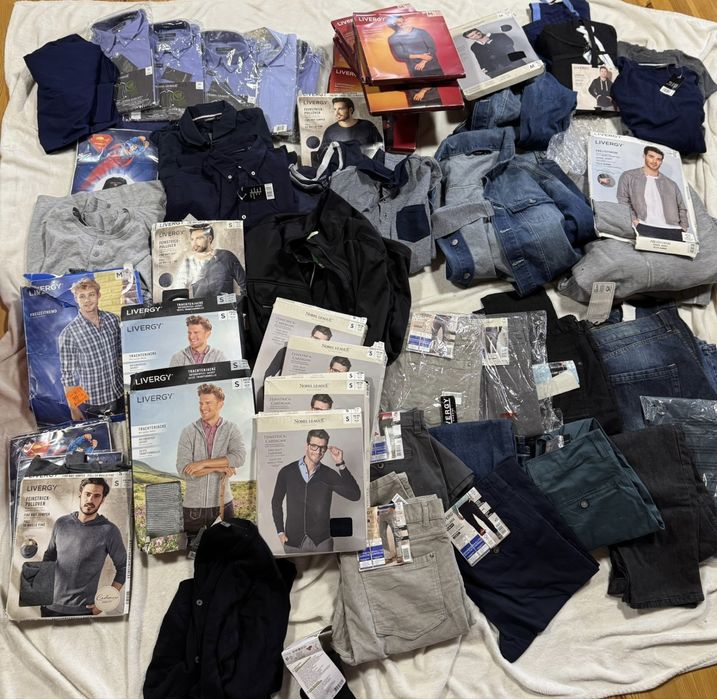 210грн/ кг Чоловічий одяг оптом Livergy (Німеччина)