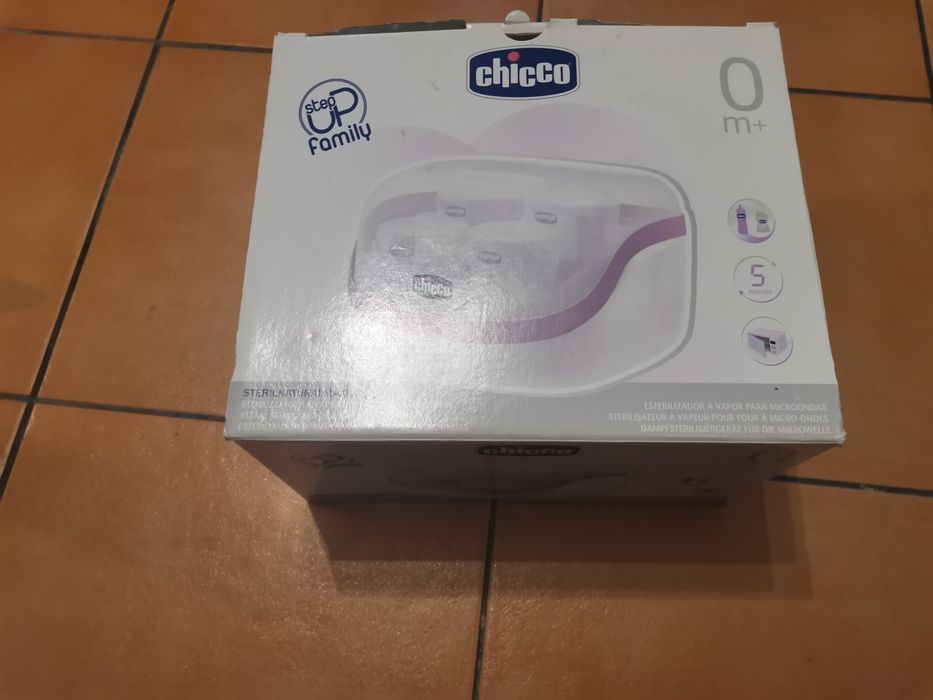 Estrelizador de biberões Chico microondas