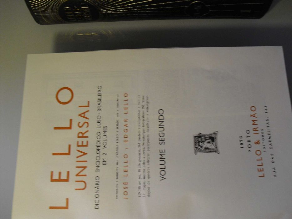 Lello Universal-Dicionário Enciclopédico Luso Brasileiro