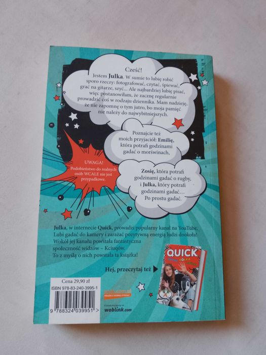 Julka Quick "Tak jakby dziennik" 2016