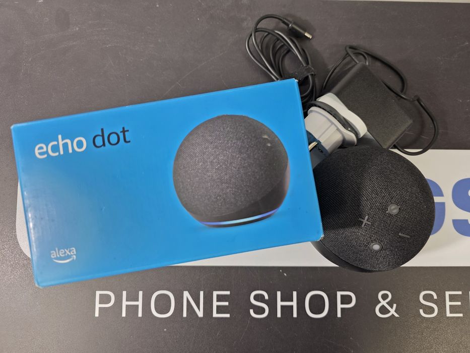 Sklep zadbany głośnik Alexa Echo Dot 5 czarny