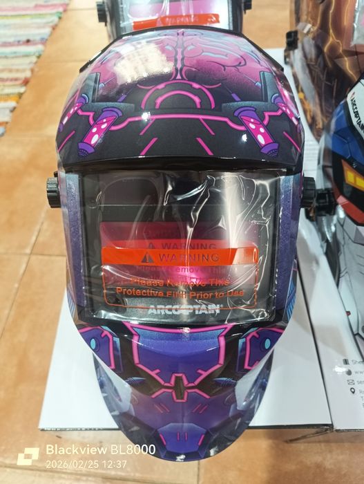 Máscaras de solda com visão real!!