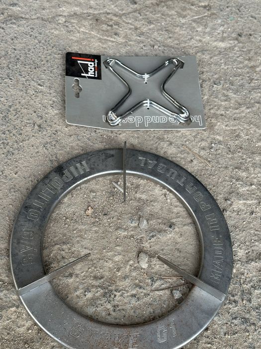 Suporte de parede e de fogão