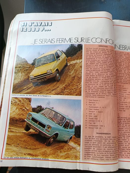 Revista L'Automobile número 335 Abril de 1974