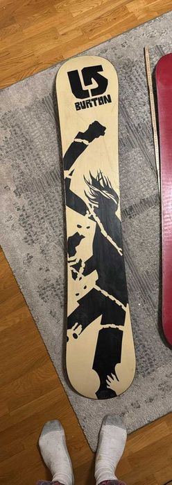 Deska snowboardowa BURTON White Collection 156 cm | Superfly Dualzone