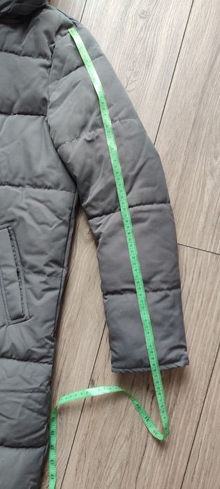 Теплий зимовий довгий пуховик