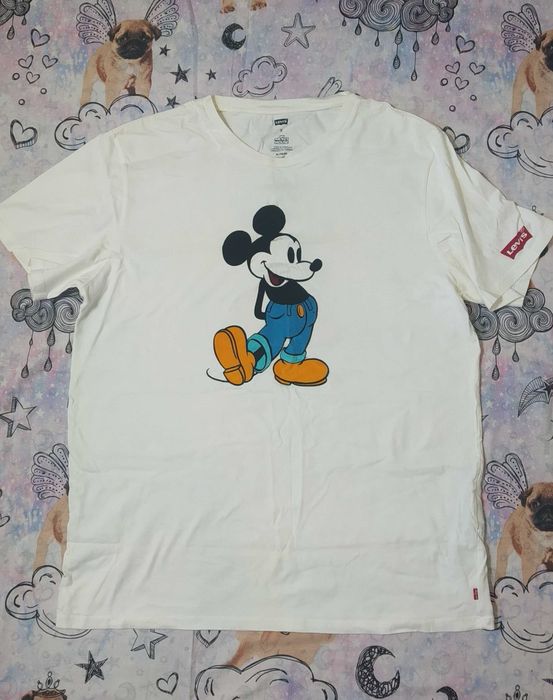 Футболка levis mickey mouse