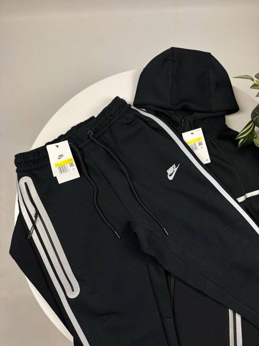 Костюм / Кофта / Штани / Nike tech fleece 2 рефлективний