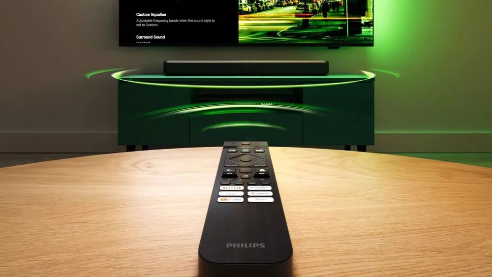 Soundbar Philips TAB5109/10 System TAB5109 HDMI ARC Virtual X 120W 2.0