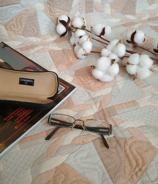 Chanel 2118 c.108 gunmetal olive прямокутні окуляри 50-16 135