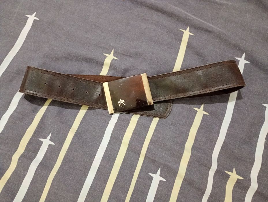 Шкіряний ремінь ремінець пасок